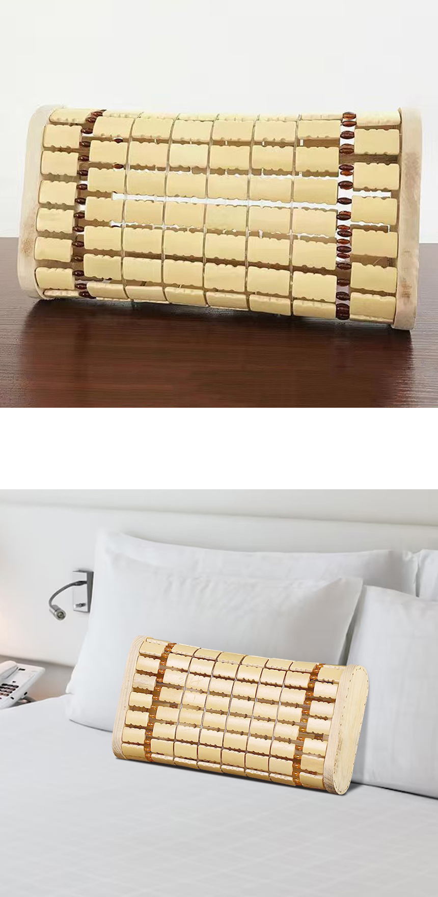 바온 여름 통풍 대나무 마작 베개 시원한 배게 냉감 쿨베개 필로우  상세 이미지 9